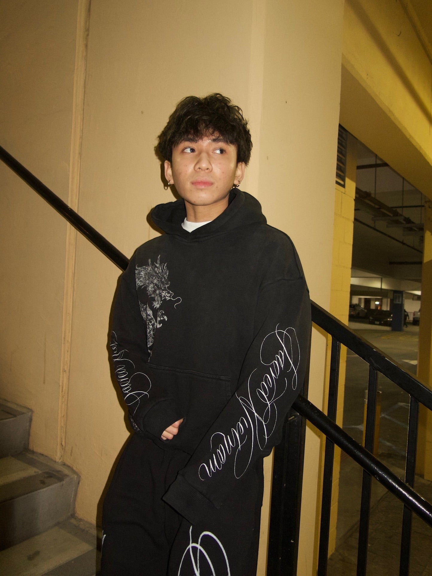 SACRED VIETNAM BLACK HOODIE