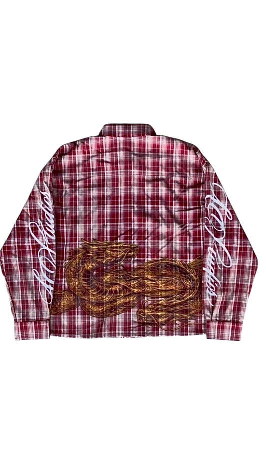 LUNAR RED FLANNEL