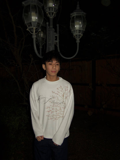 REBIRTH WHITE LONG-SLEEVE THERMAL