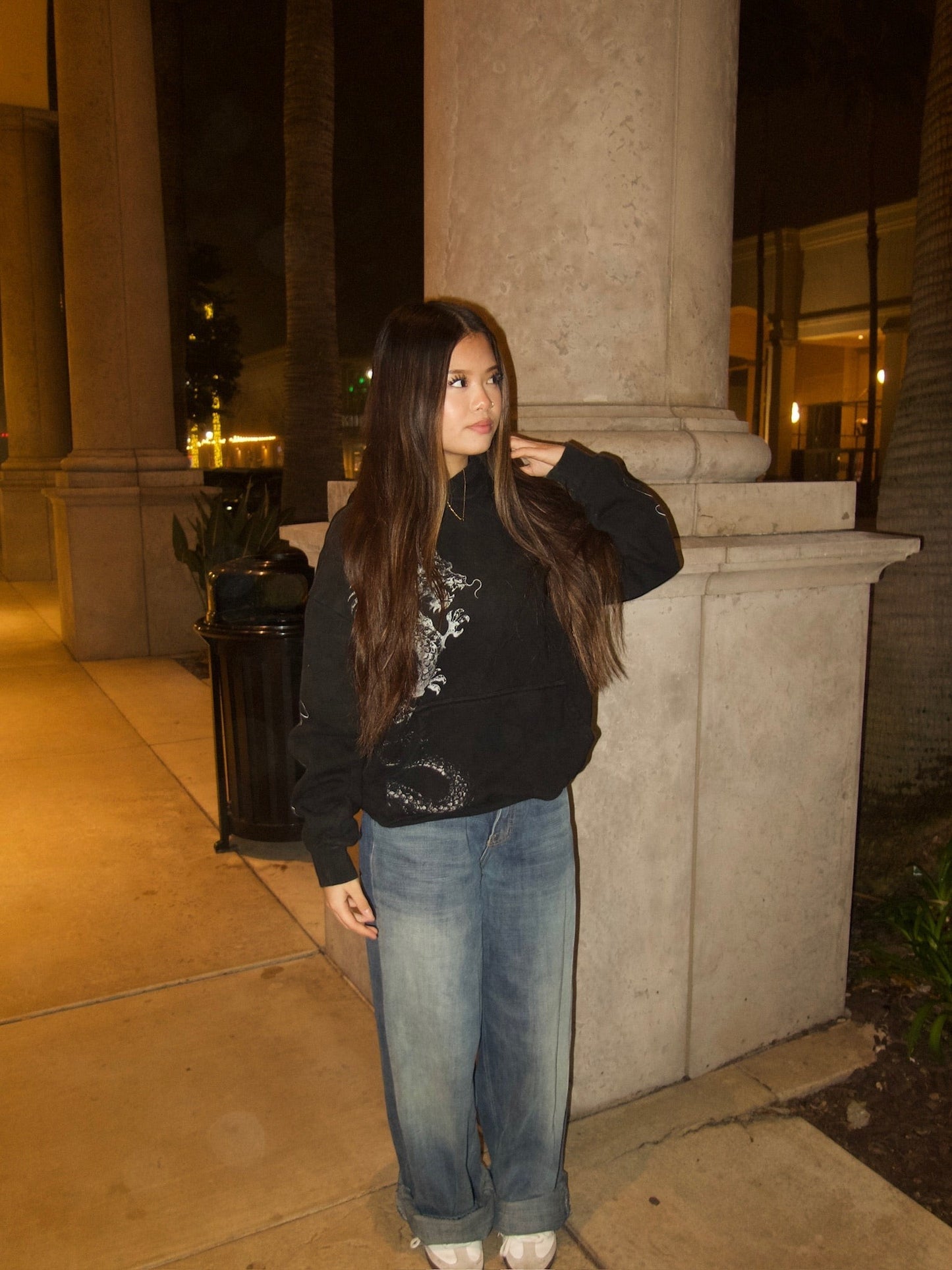 SACRED VIETNAM BLACK HOODIE