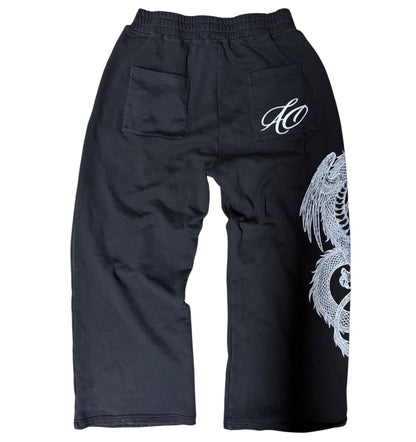 SACRED VIETNAM BLACK SWEATPANTS