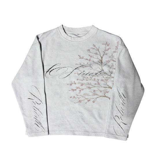 REBIRTH WHITE LONG-SLEEVE THERMAL