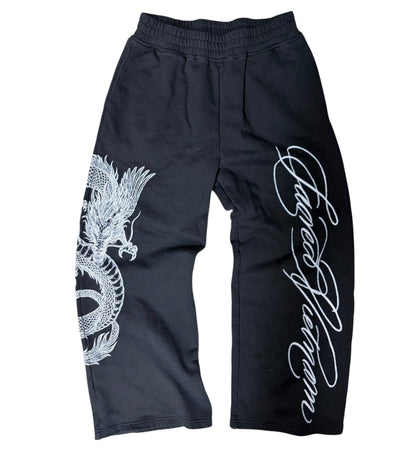 SACRED VIETNAM BLACK SWEATPANTS