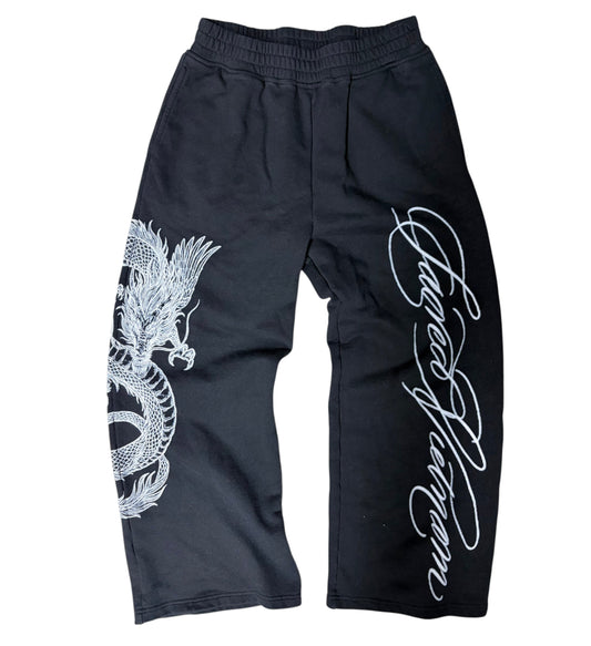 SACRED VIETNAM BLACK SWEATPANTS